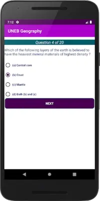 UNEB Geography android App screenshot 2